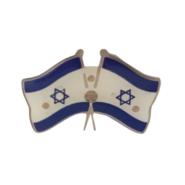 סיכה דגל ישראל עם אורות