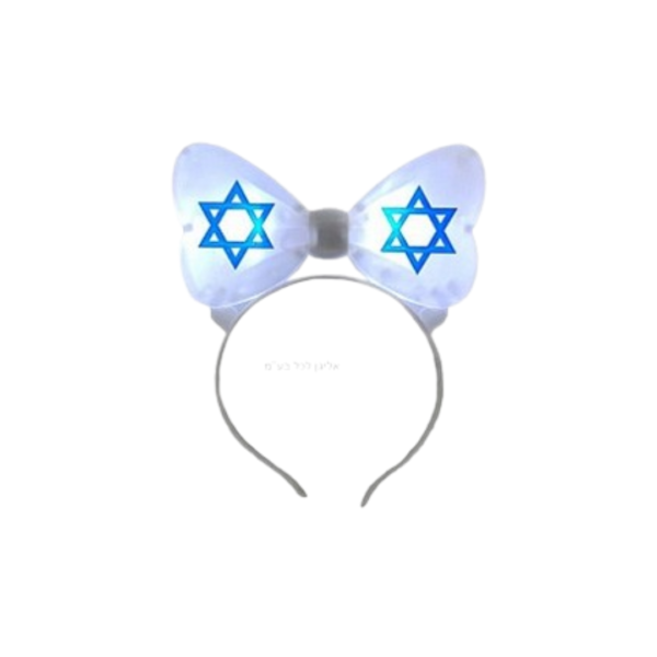 קשת אורות ליום העצמאות - צורת פפיון