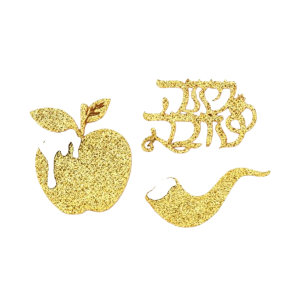 12 קישוטי שולחן נצנצים